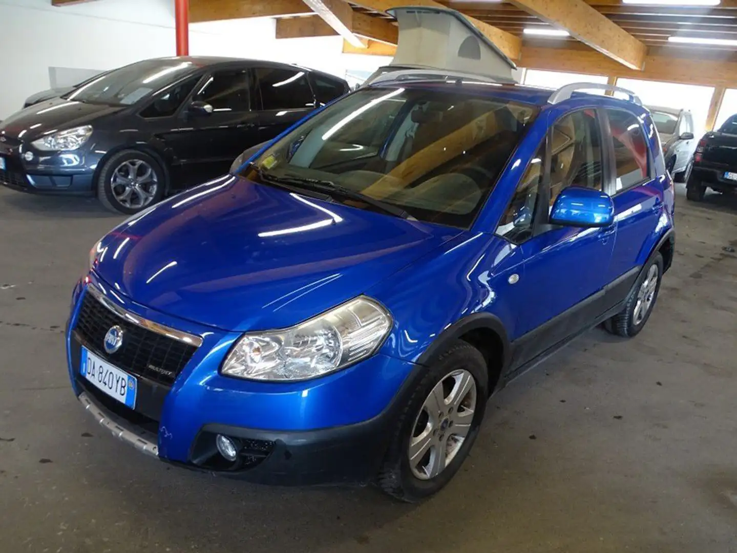 Fiat Sedici 1.9 MJT 4x4 Emotion danno al cambio Blau - 1