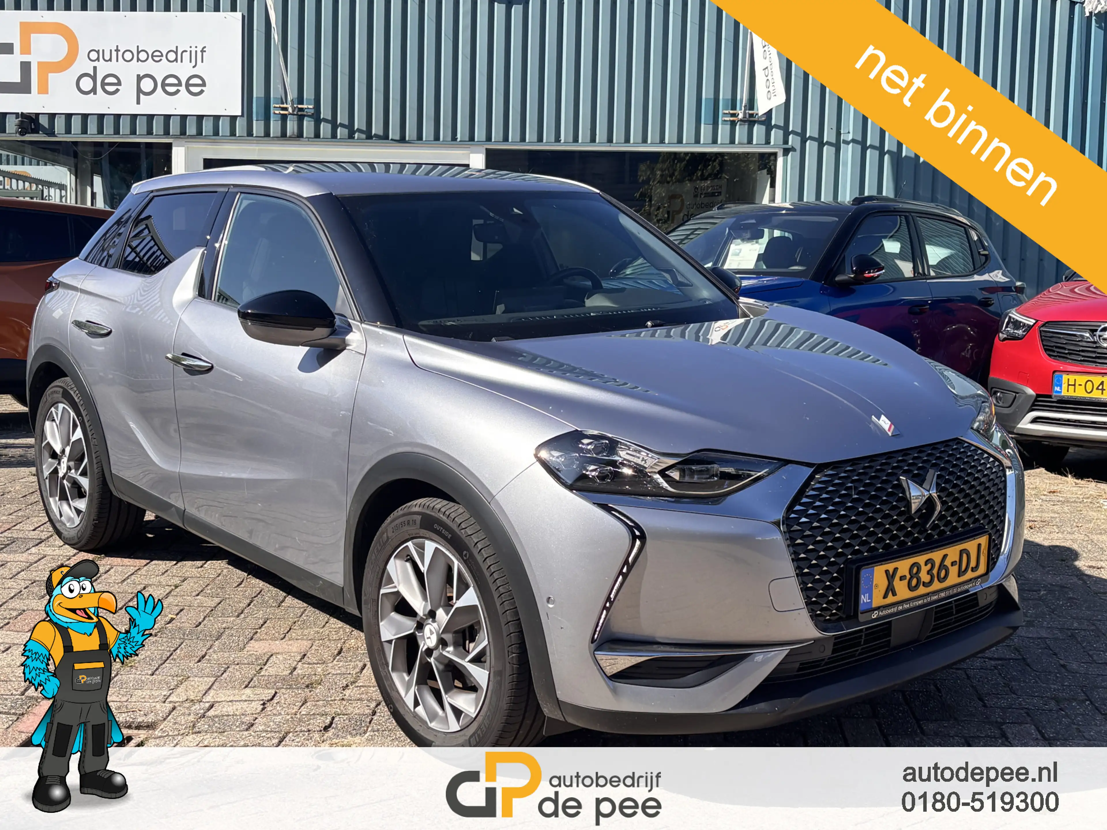 DS Automobiles DS 3 Crossback E-Tense Rivoli 50 kWh GARANTIE/INCL.BTW/CCS/LEDER.
