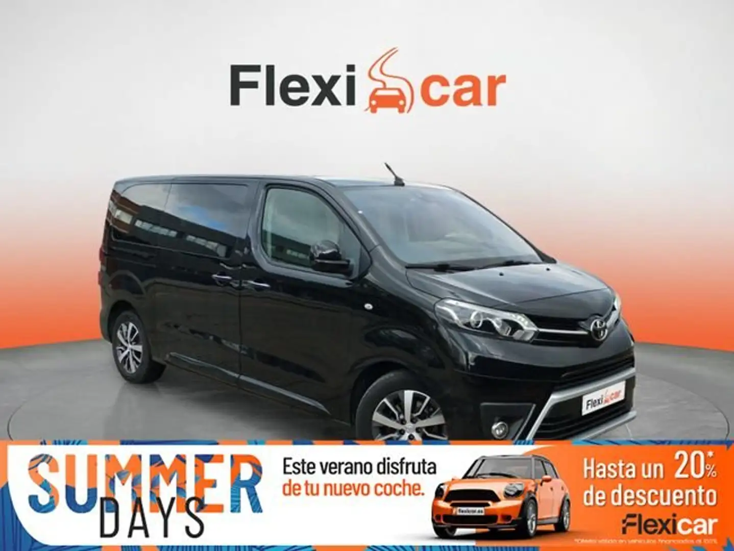 Toyota Proace 2.0D+180CV+VIP+7+L2+AUTO Negro - 1