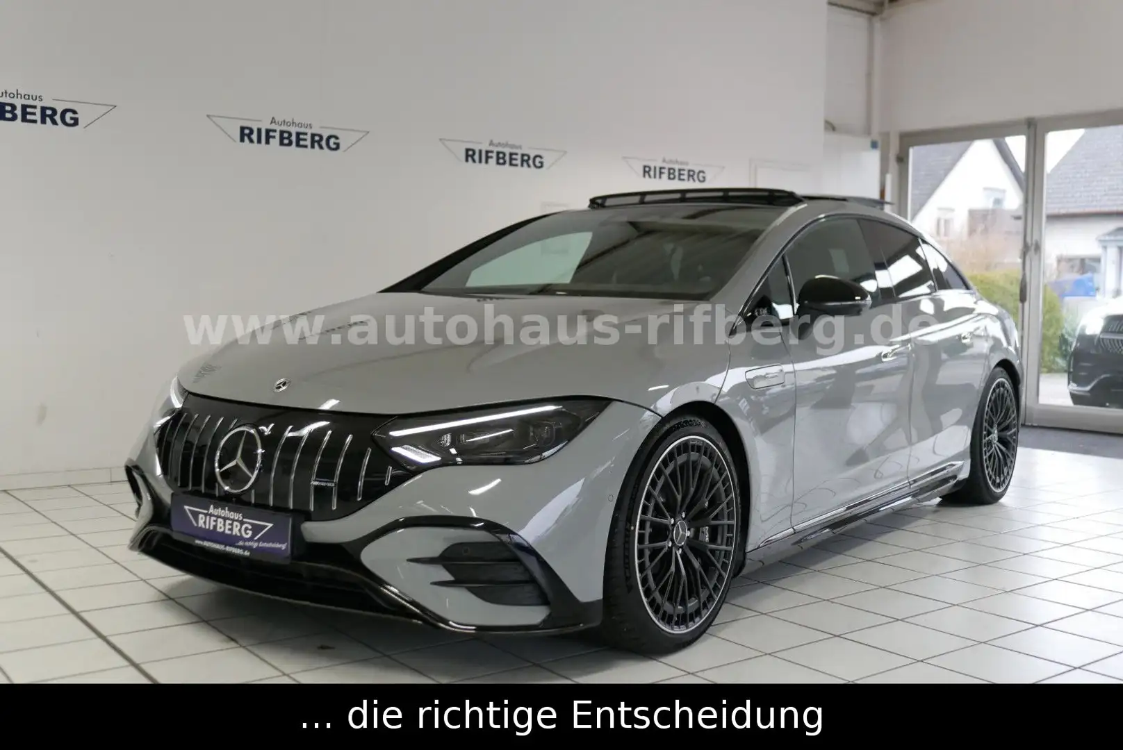 Mercedes-Benz EQE AMG 43 4Matic Designo/HUD/Pano/Burmester/21Z Grey - 1