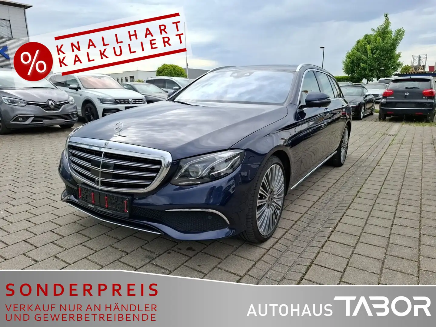 Mercedes-Benz E 400 E400 T Exclusive 4M ACC LED Airmatic SD 360° AHK Bleu - 1