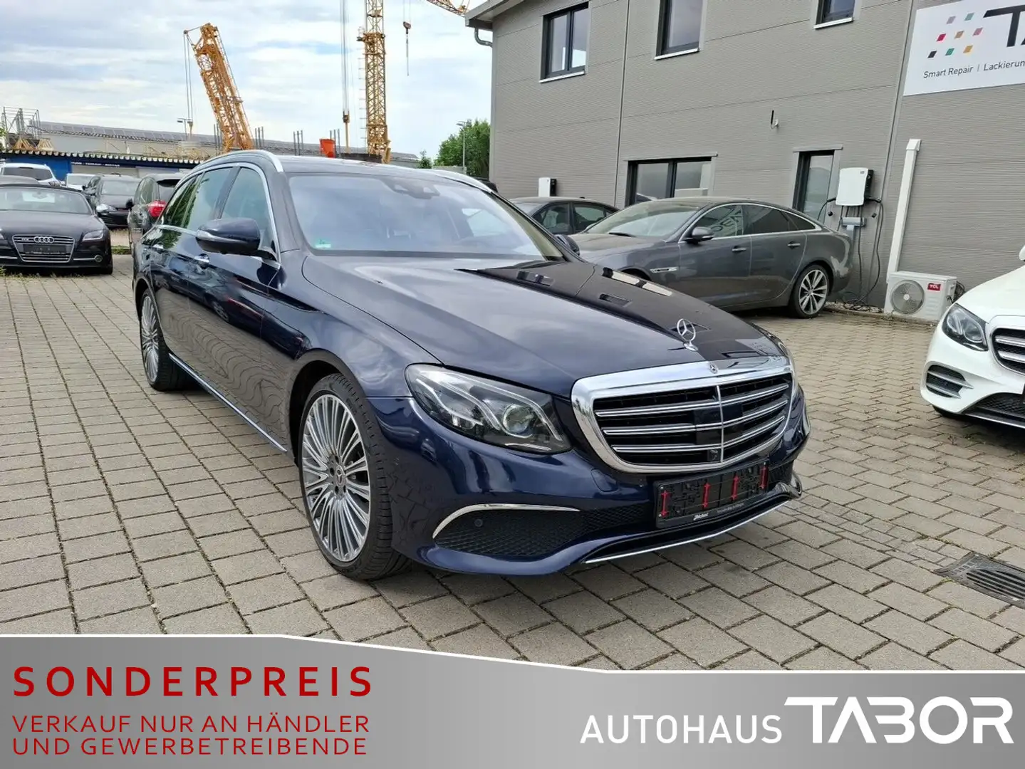 Mercedes-Benz E 400 E400 T Exclusive 4M ACC LED Airmatic SD 360° AHK Bleu - 2