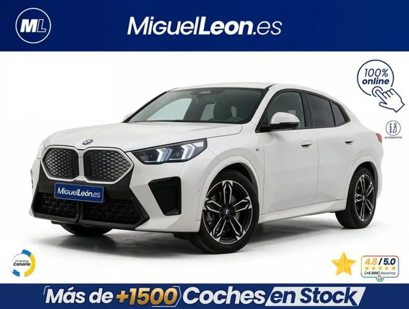 BMW iX2 eDrive20A Blanco - 1