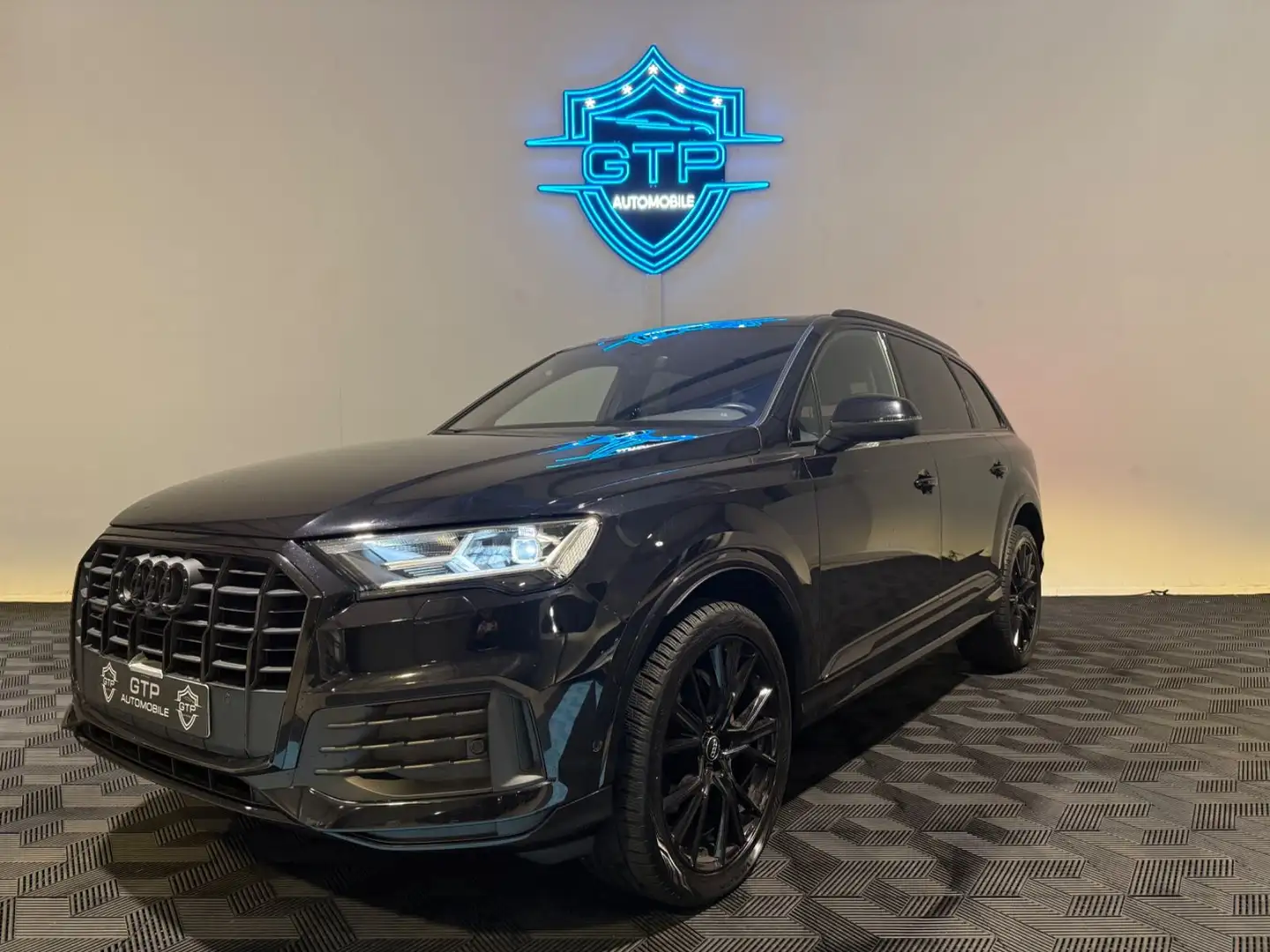 Audi Q7 45 TDI quattro *S-line*360°Kam*ACC*AHK*SHZ* Schwarz - 1