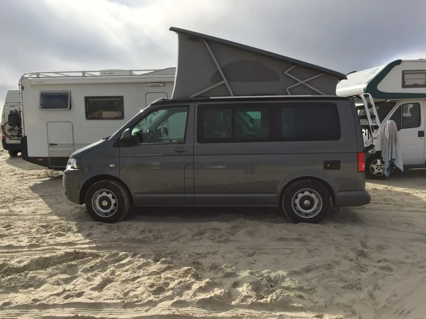 Volkswagen T5 Multivan California Comfortline Aufstelldach Grau - 2