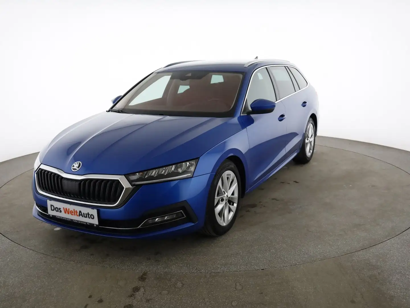 Skoda Octavia Style TDI Blau - 1