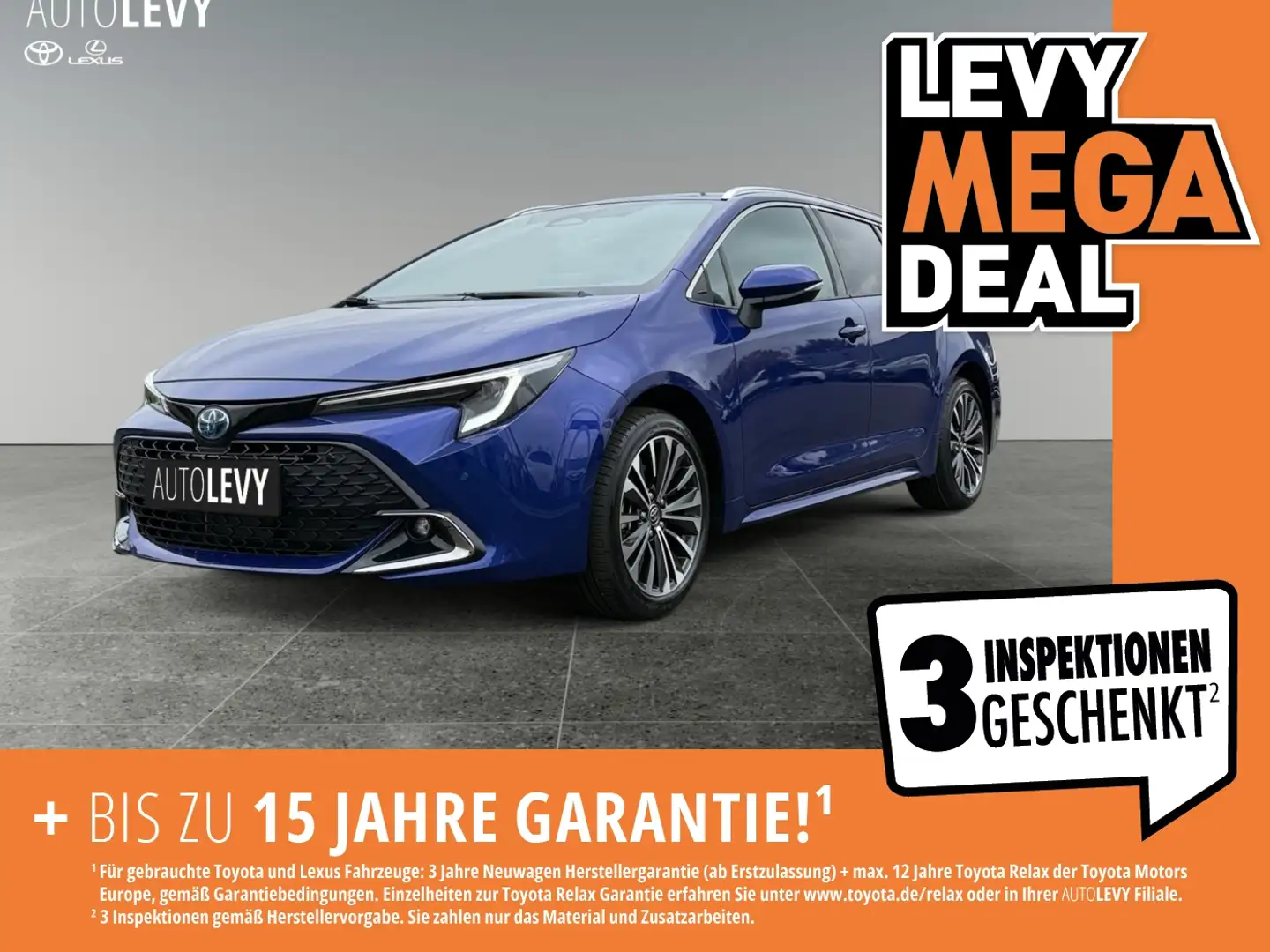 Toyota Corolla TS 2.0 Hybrid *ACC*NAVI*CARPLAY*SHZ*LHZ* Azul - 1