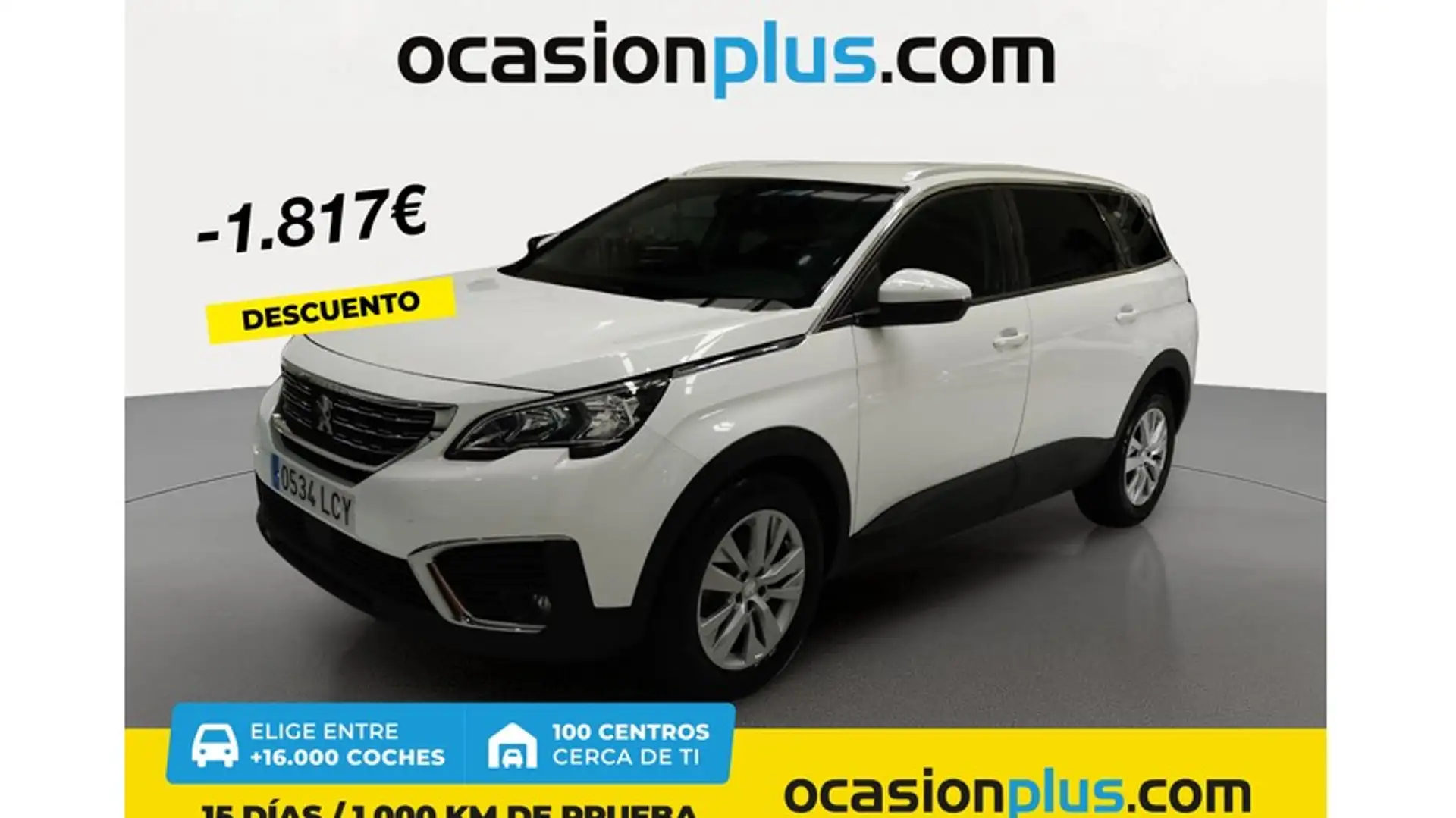 Peugeot 5008 1.2 PureTech S&S Style 7 pl. 130 Weiß - 1