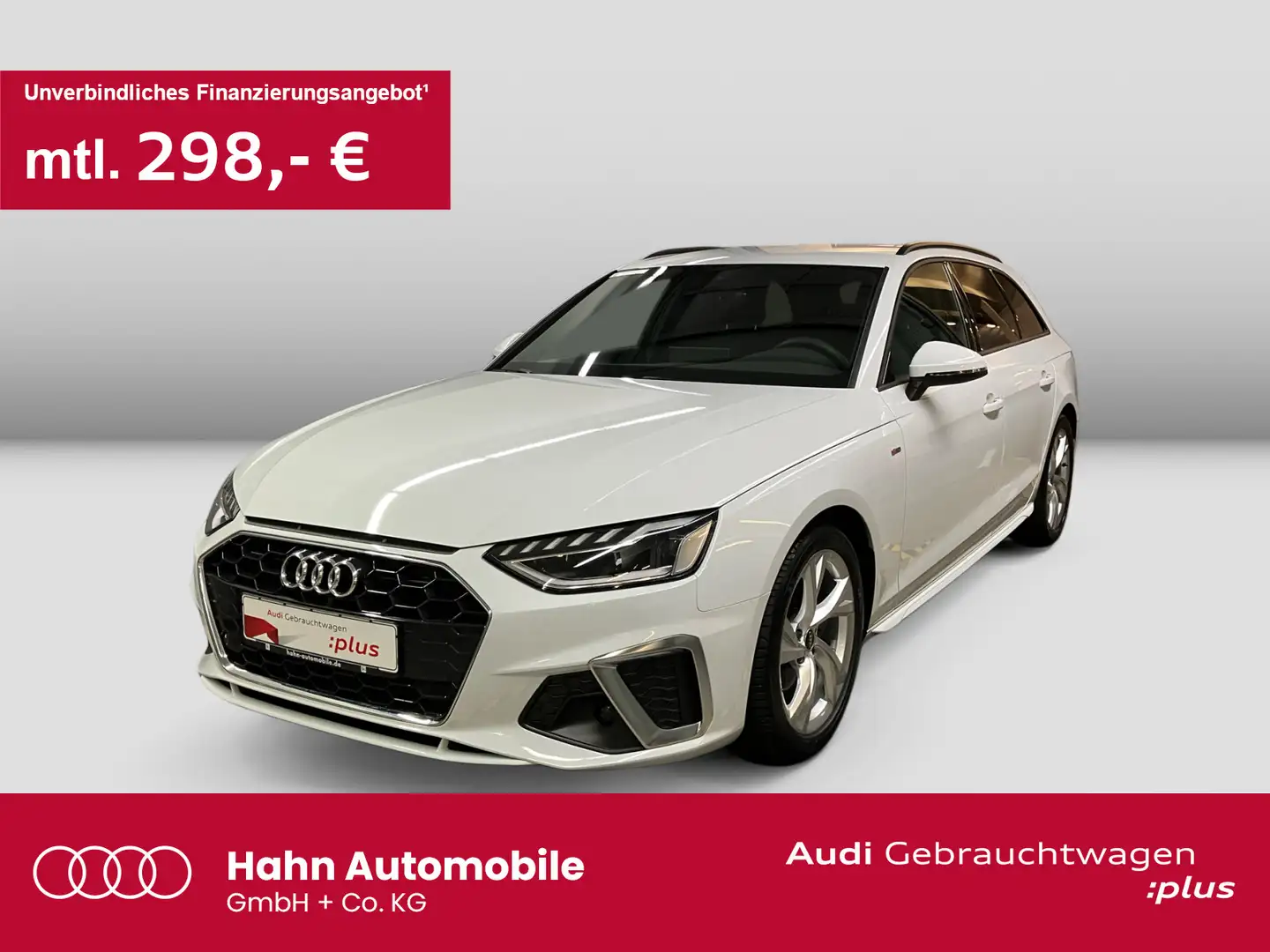 Audi A4 35 TFSI S line AHK Virtual Busin LED Ca Weiß - 1