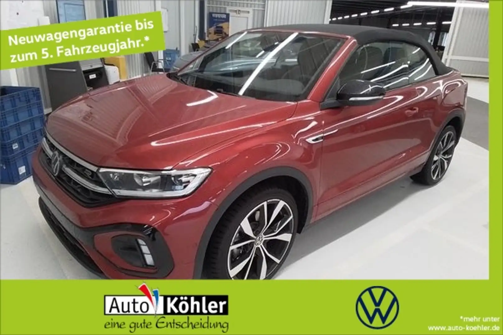 Volkswagen T-Roc Cabriolet R-Line TSi DSG Black+CarPlay+ACC Schwarz - 1