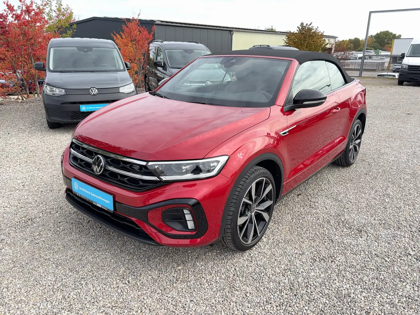 Volkswagen T-Roc Cabriolet R-Line TSi DSG Black+CarPlay+ACC Rot - 2