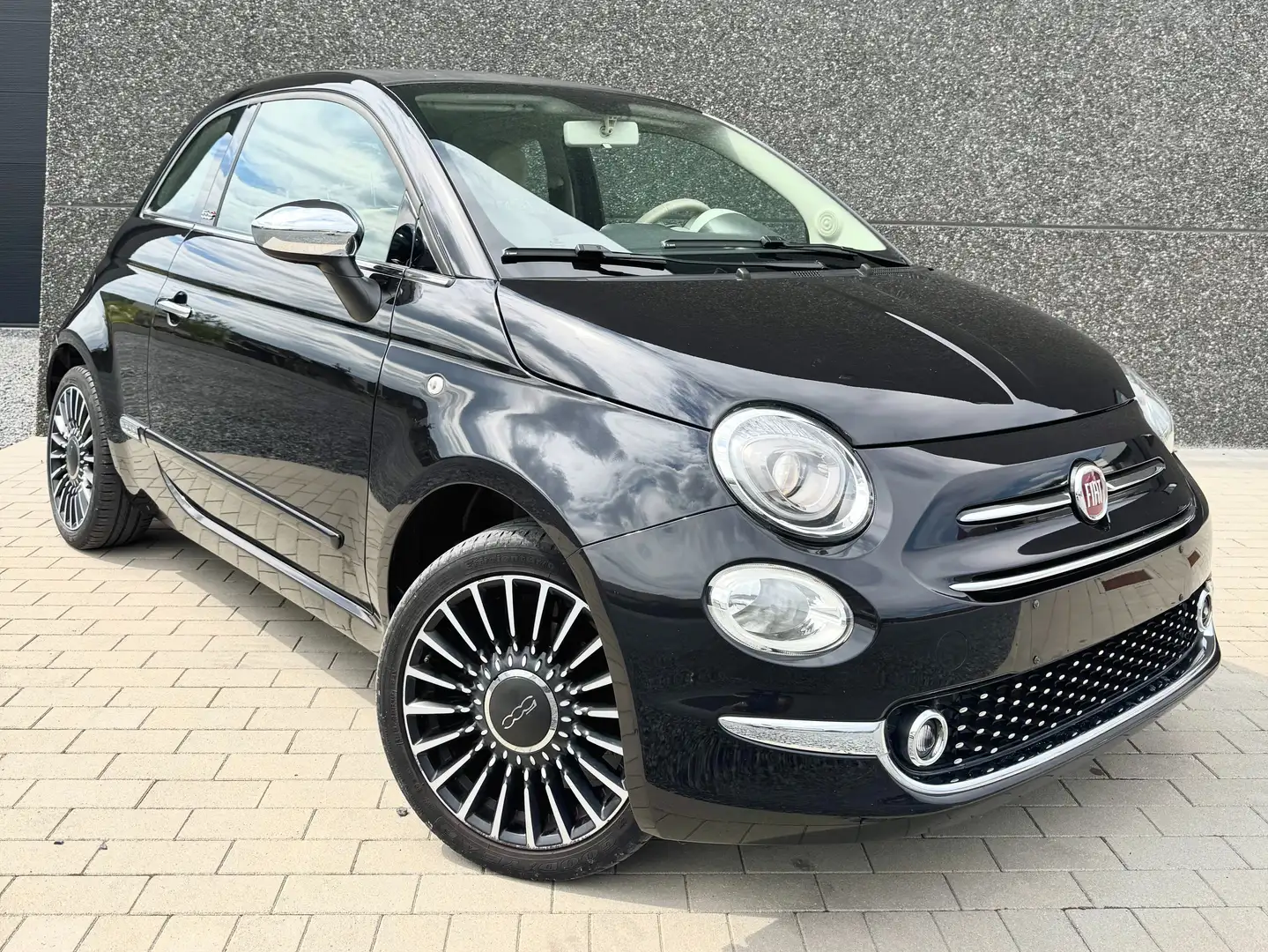 Fiat 500C 500 C 1.2 8V Lounge Nero - 1