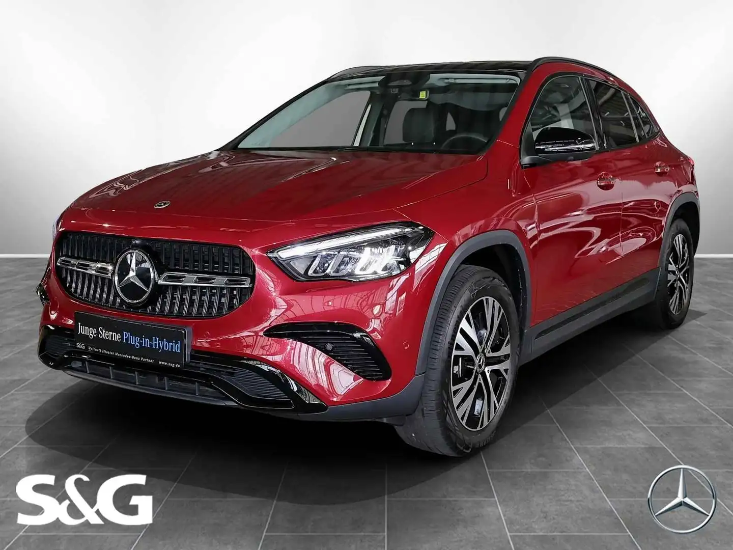 Mercedes-Benz GLA 250 e PANO+TOTWINKEL+DISTRONIC+360+NIGHT+18" Roşu - 1