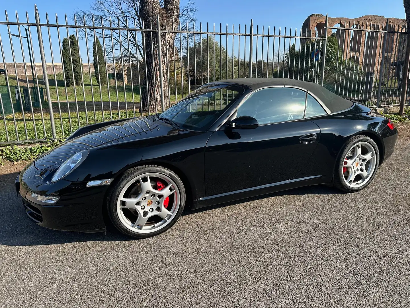 Porsche 911 997 2006 Cabrio 3.8 Carrera S solo 54.000 KM ASI Nero - 2