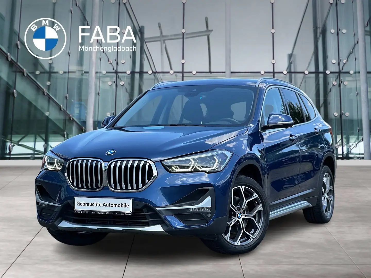 BMW X1 sDrive18d xLine HiFi DAB LED RFK Navi Shz Bleu - 1