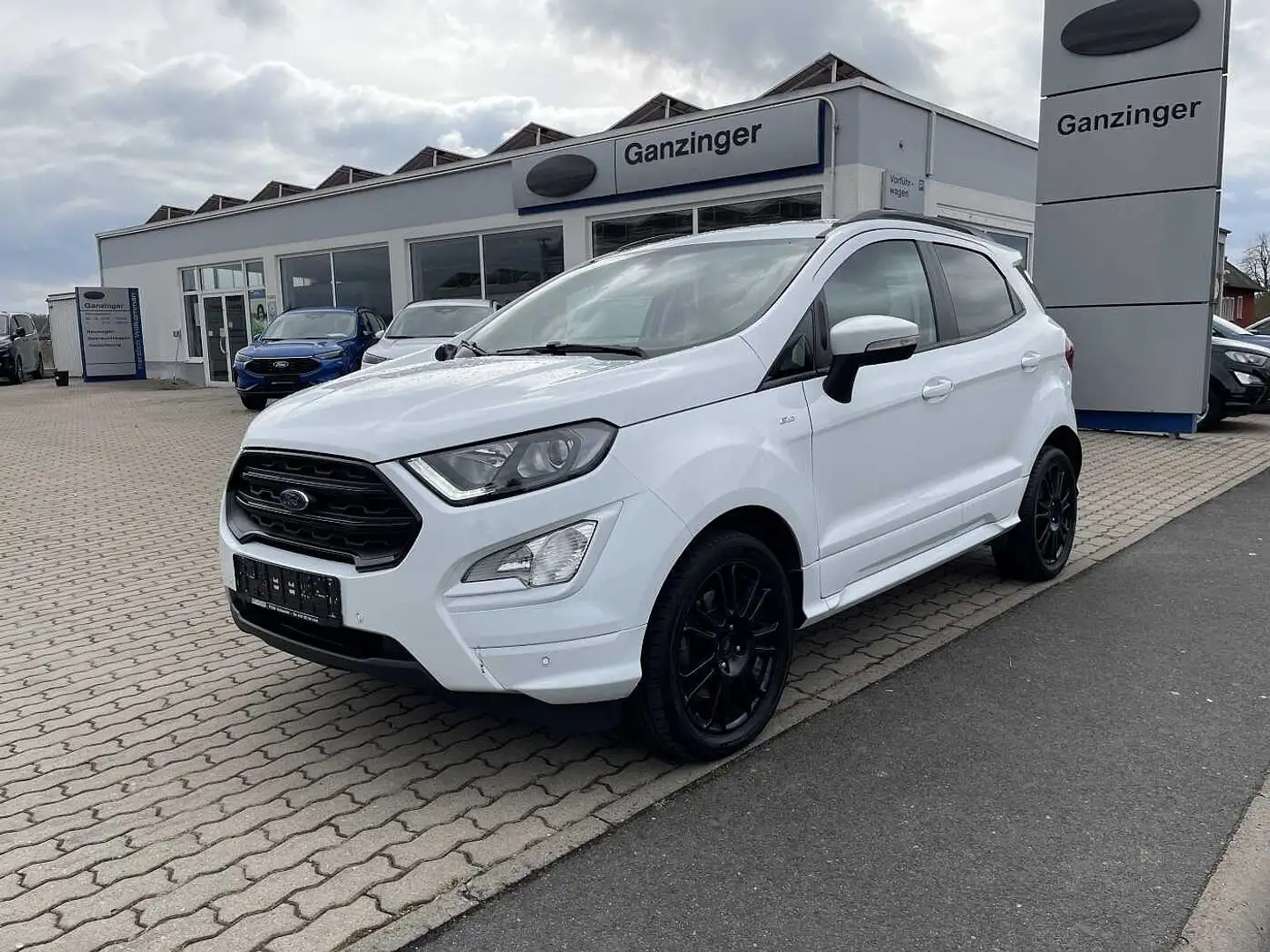 Ford EcoSport ST-LINE, NAVI+PDC+WINTER-PAKET+GARANTIE Fehér - 1