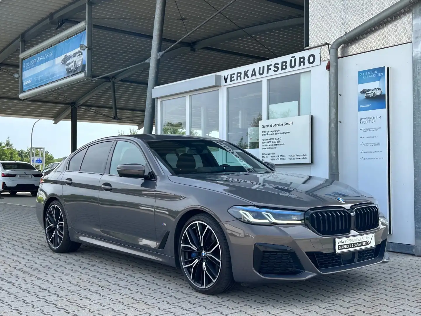 BMW 540 d xDrive Lim. M-Sport AHK/StHz/HK 2.J.GARANTIE Gris - 2