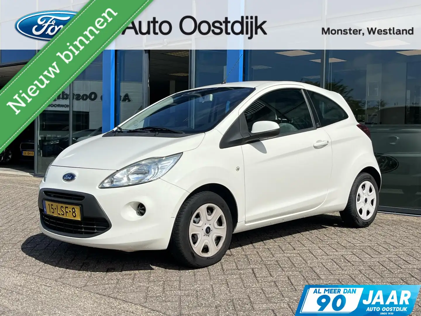 Ford Ka/Ka+ 1.2 Cool&Sound 69PK Airco Centrale Vergrendeling R Wit - 1