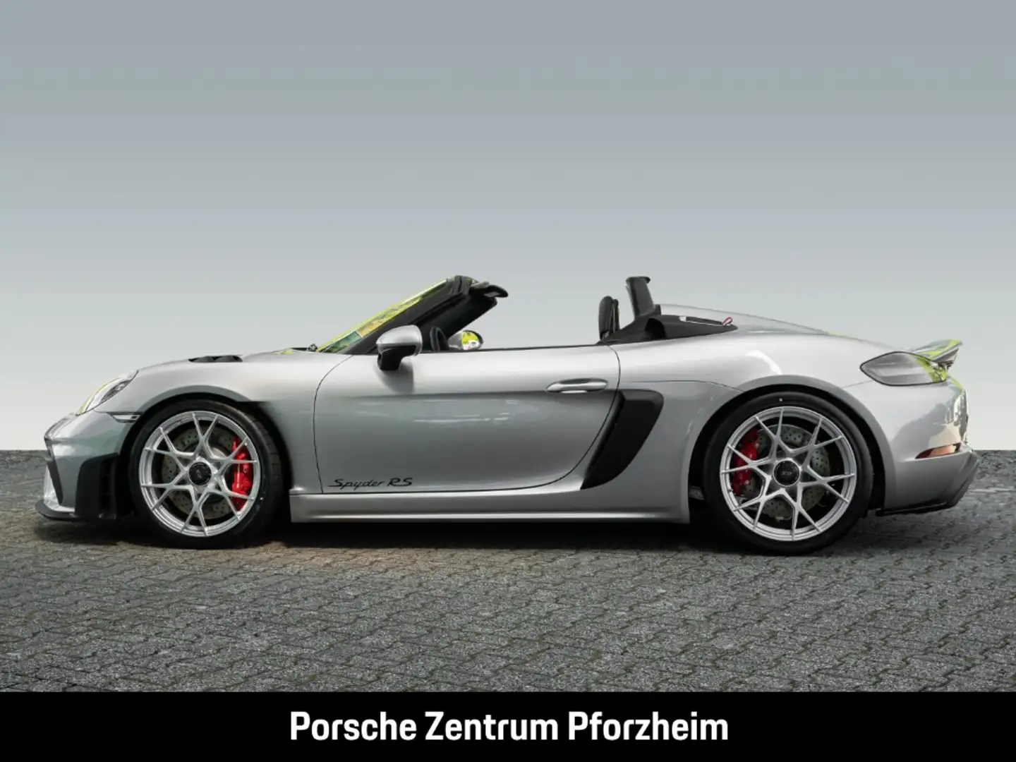 Porsche 718 Spyder RS Sportabgasanlage Rückfahrkamera Silber - 2