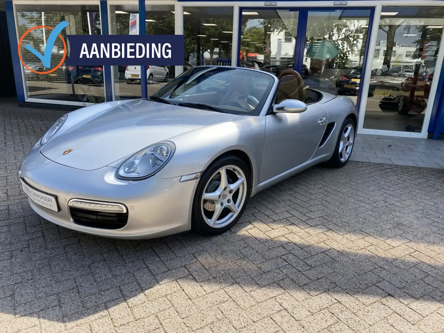 Porsche Boxster 2.7 H6 Leer/Navigatie Grau - 1