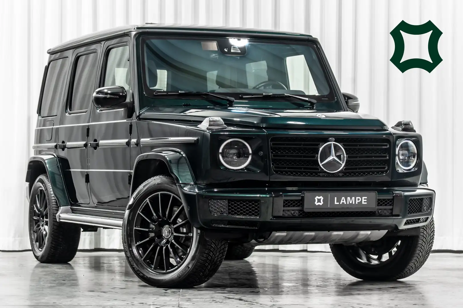 Mercedes-Benz G 400 d AMG Line Smaragd Groen Burmester Trekh Schuifdak Grün - 1