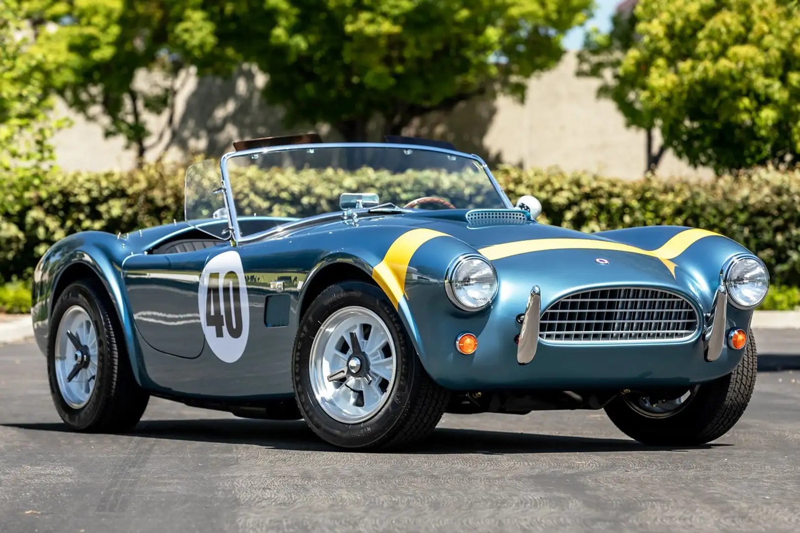 AC Cobra Cobra Shelby 289 Mk II Slab Side (FIA Tribute) Blau - 1
