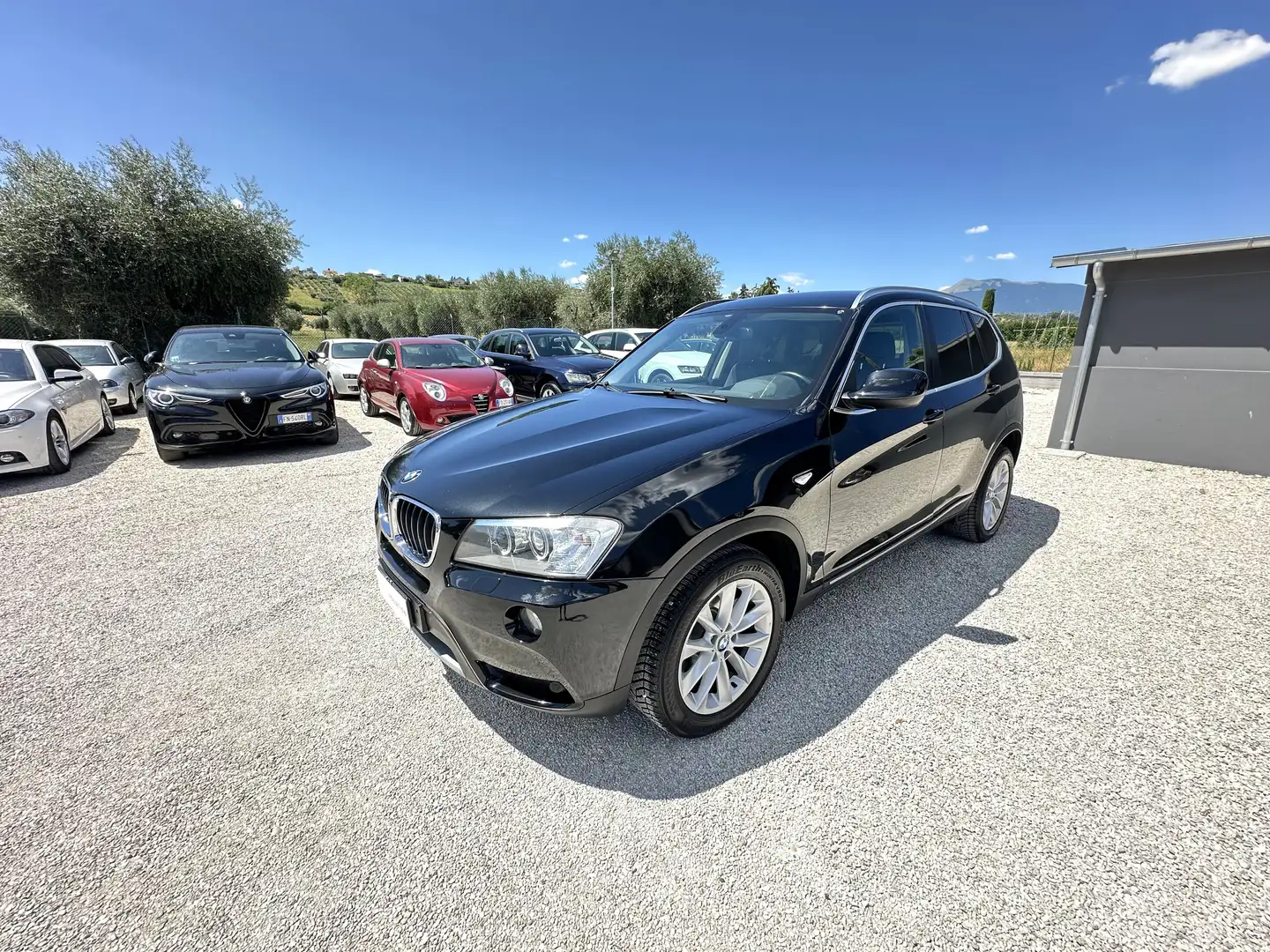 BMW X3 xDrive 20d 185 cv automatica 153.167 km Nero - 2
