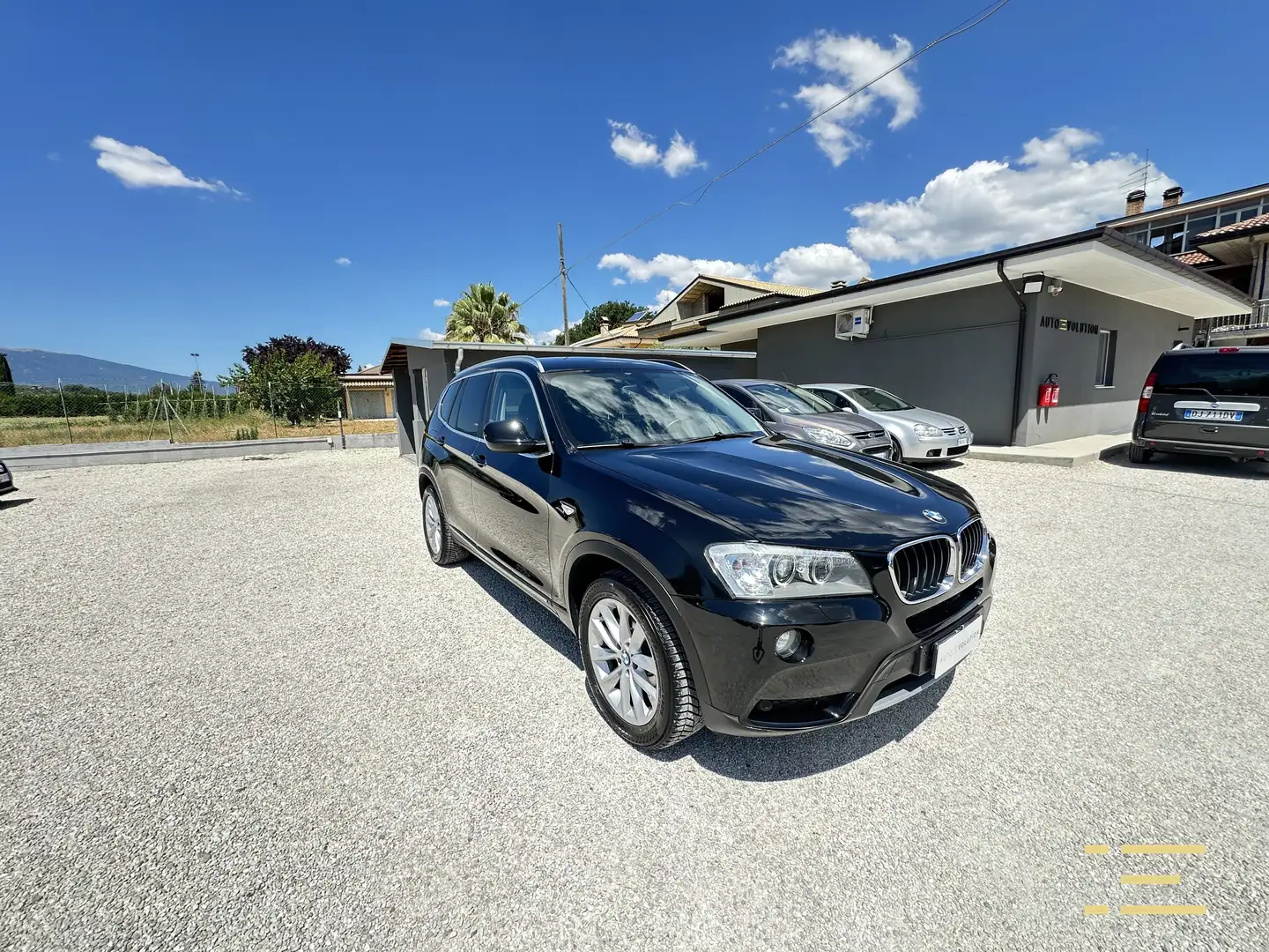 BMW X3 xDrive 20d 185 cv automatica 153.167 km Nero - 1