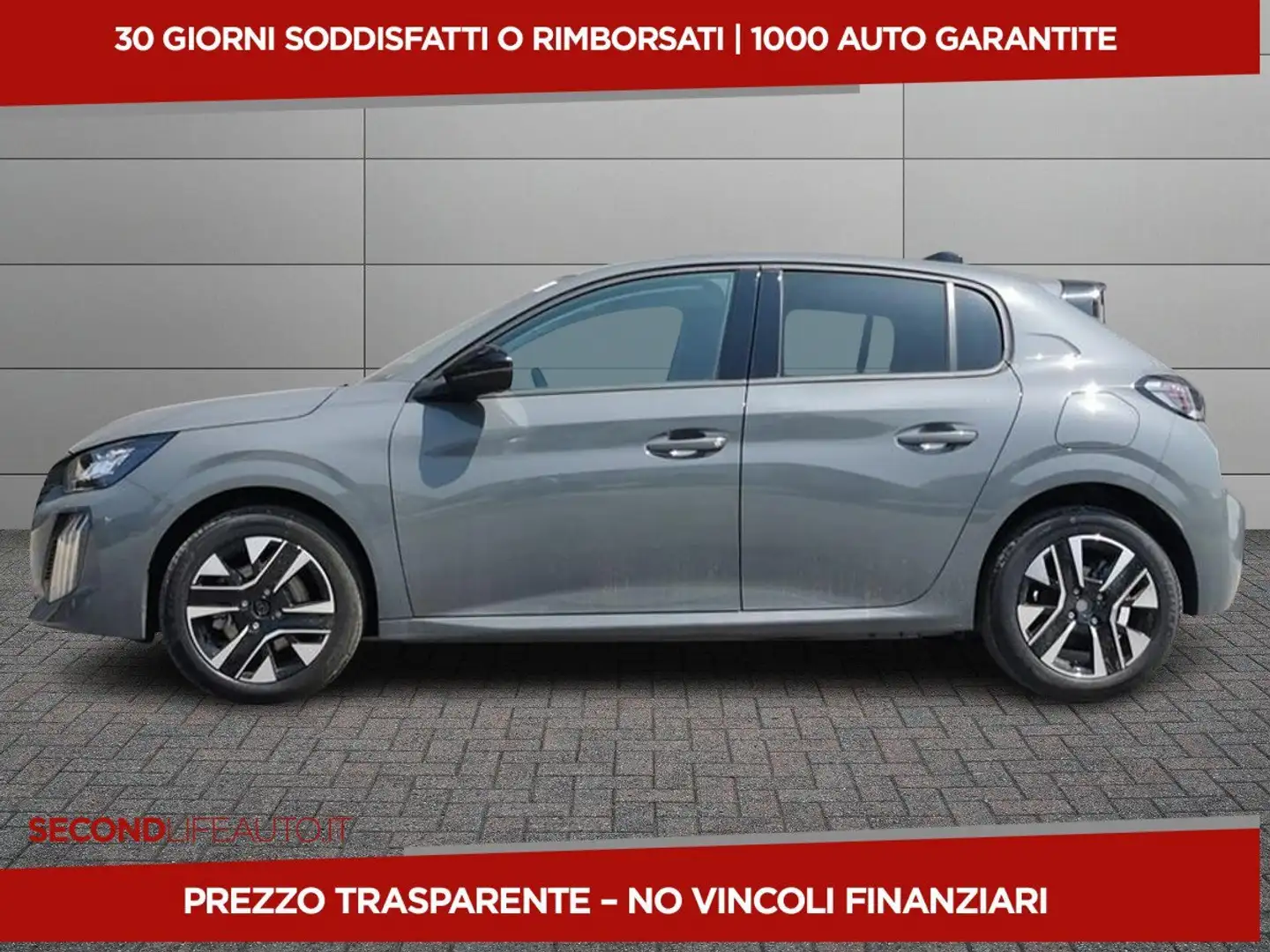 Peugeot 208 1.2 hybrid Allure 110cv e-dcs 6 Grigio - 2