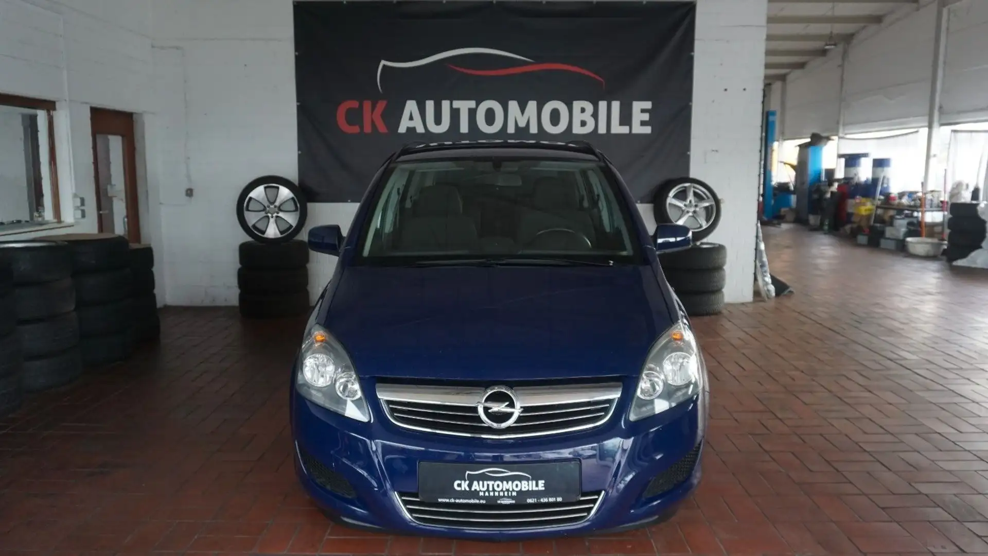 Opel Zafira B 7-SITZER*MFL*1-HAND*TOP!!! Bleu - 1