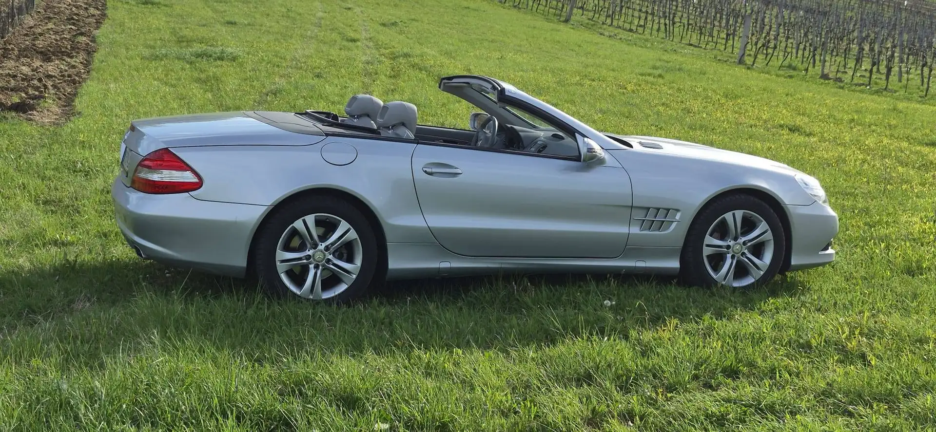 Mercedes-Benz SL 350 SL 350 Roadster Sportmotor Aut. Sportmotor Silber - 1