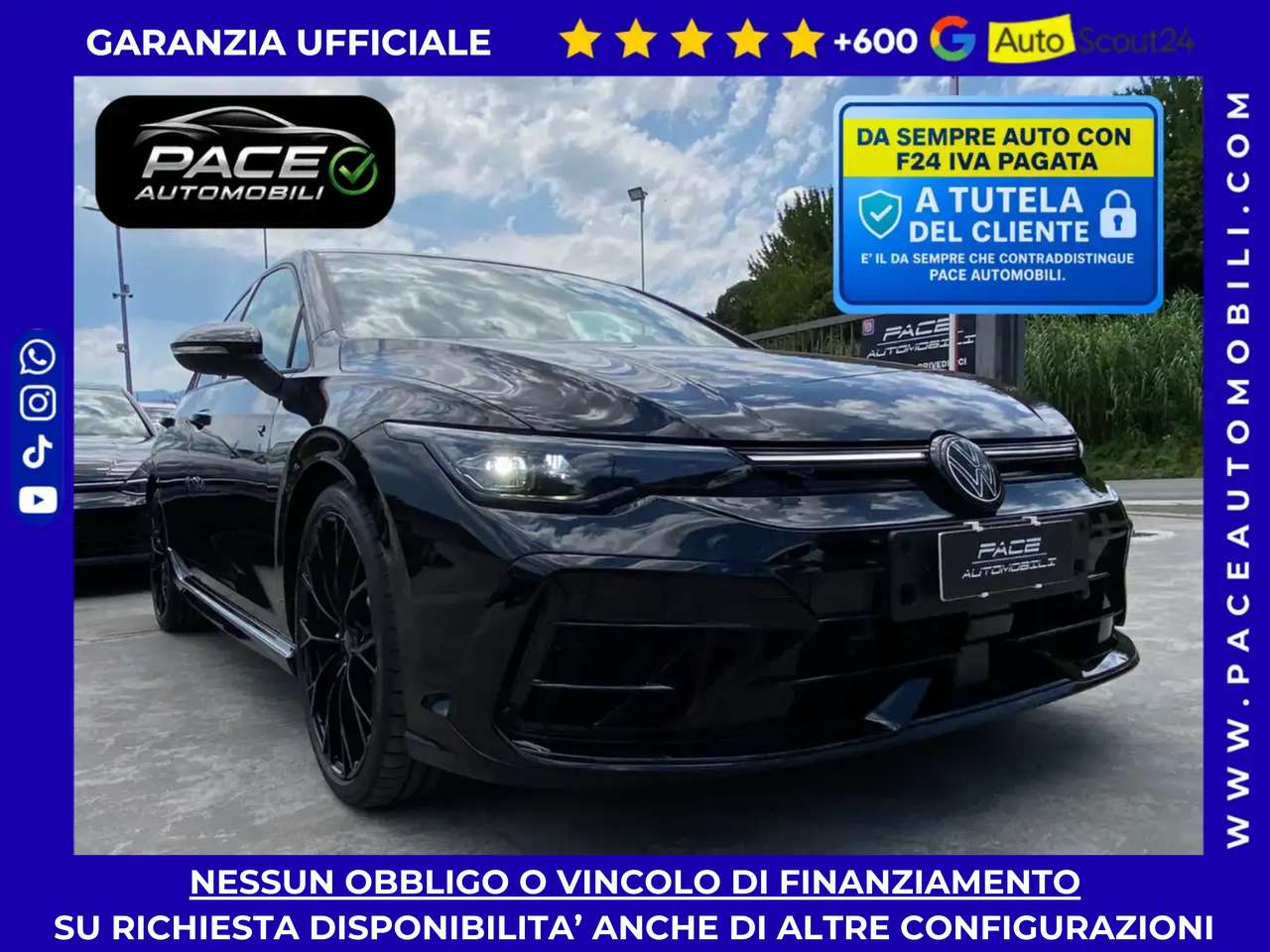 Volkswagen Golf R VIII 8.5 PERFORMANCE MATRIX ACC KAMERA BLACK PACK