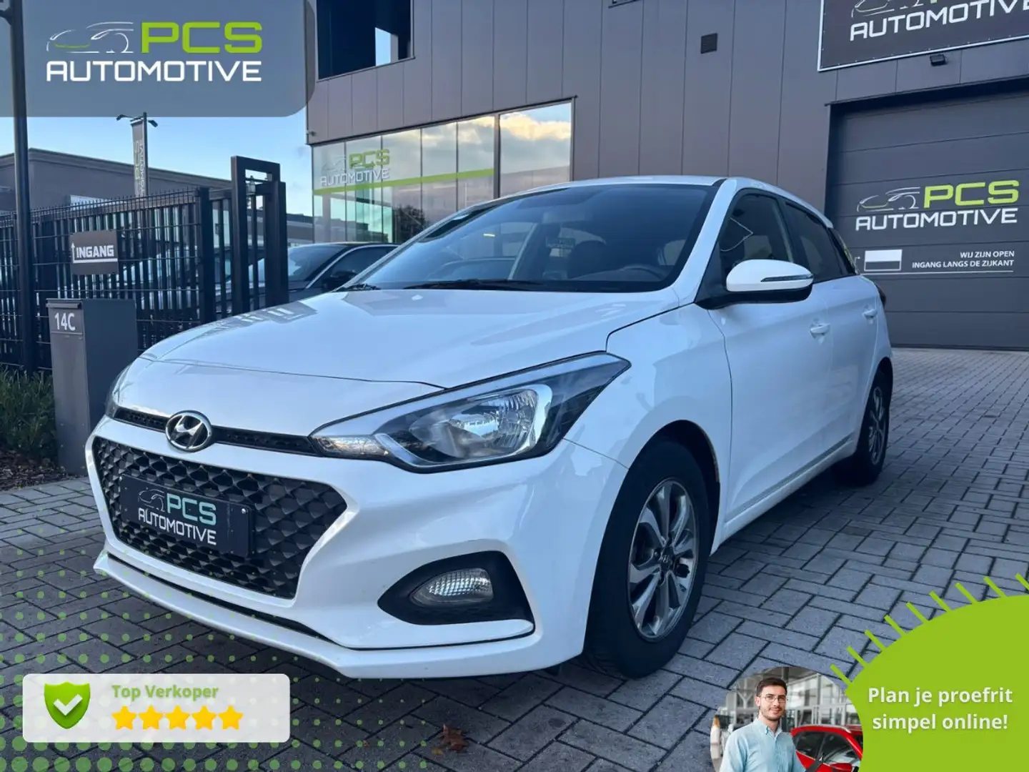 Hyundai i20 1.2 Benzine / 94.000 km / 12 maanden garantie Wit - 1