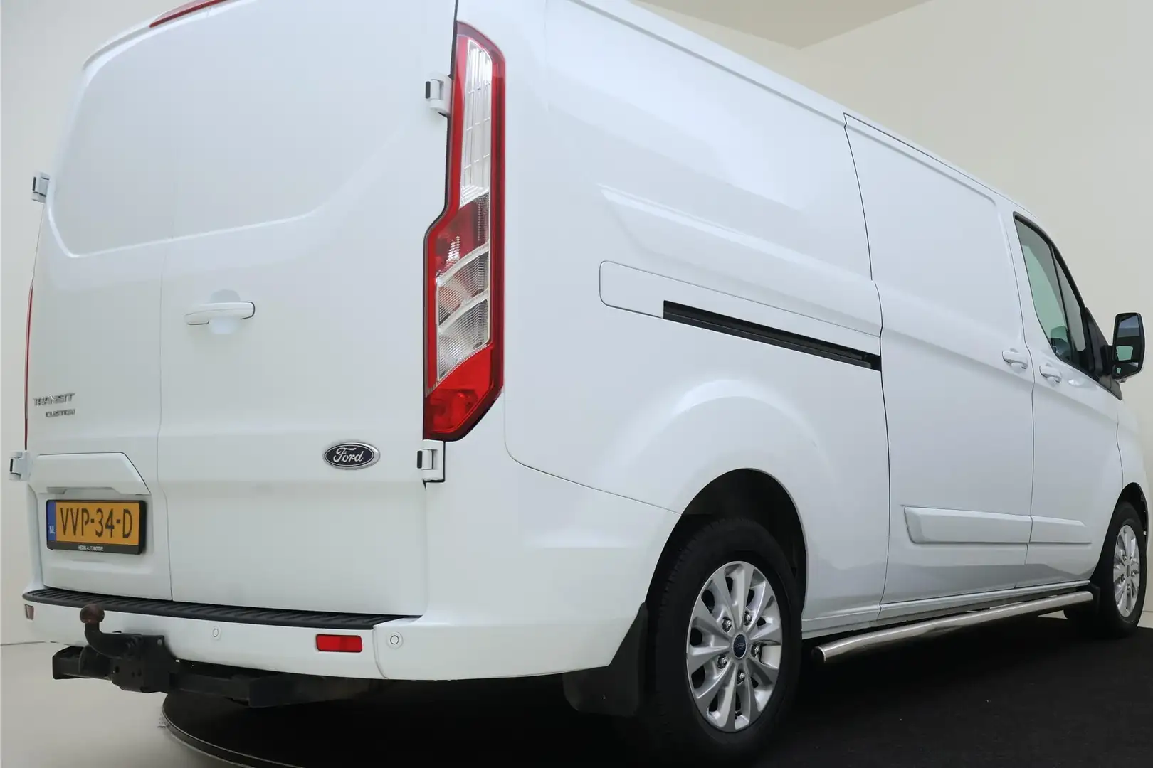Ford Transit Custom 300 2.0 TDCI L2H1 Limited | Trekhaak | Side Bars Blanc - 2