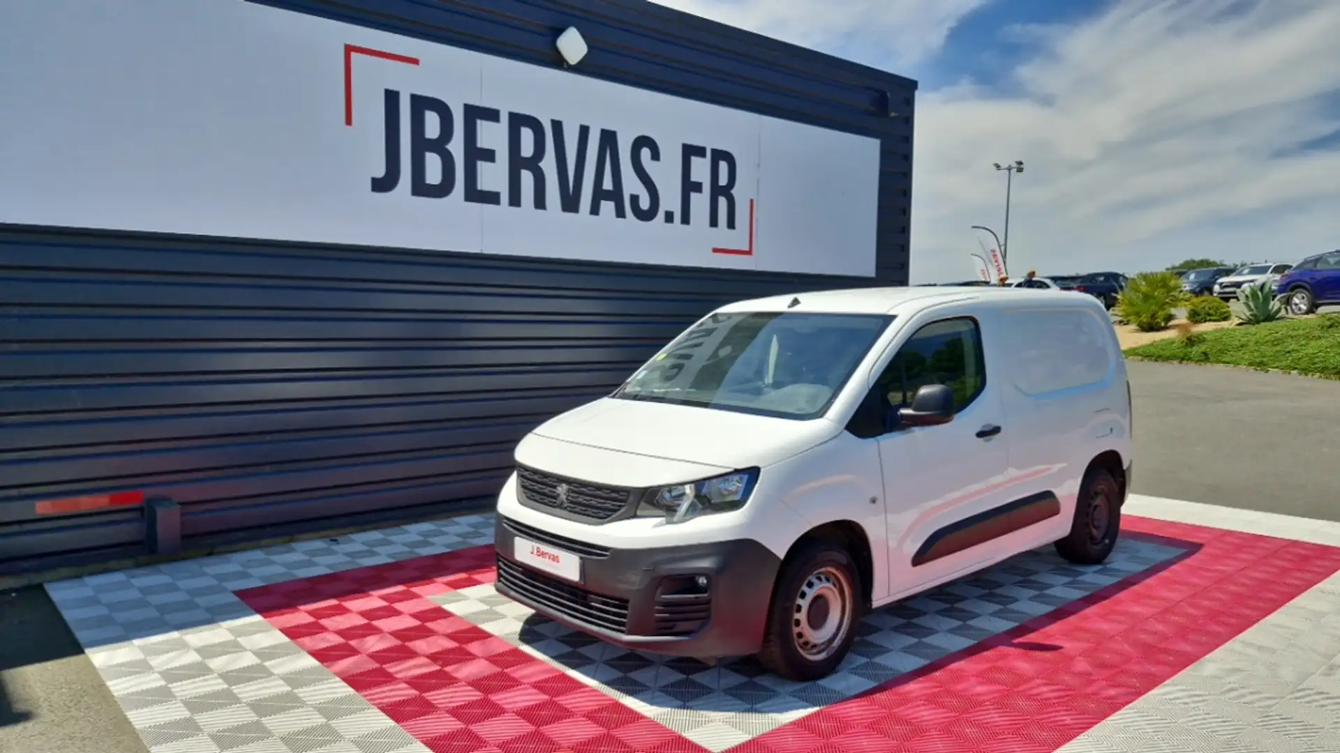 Peugeot Partner STANDARD 650 KG BLUEHDI 75 BVM5 PREMIUM Blanc - 1