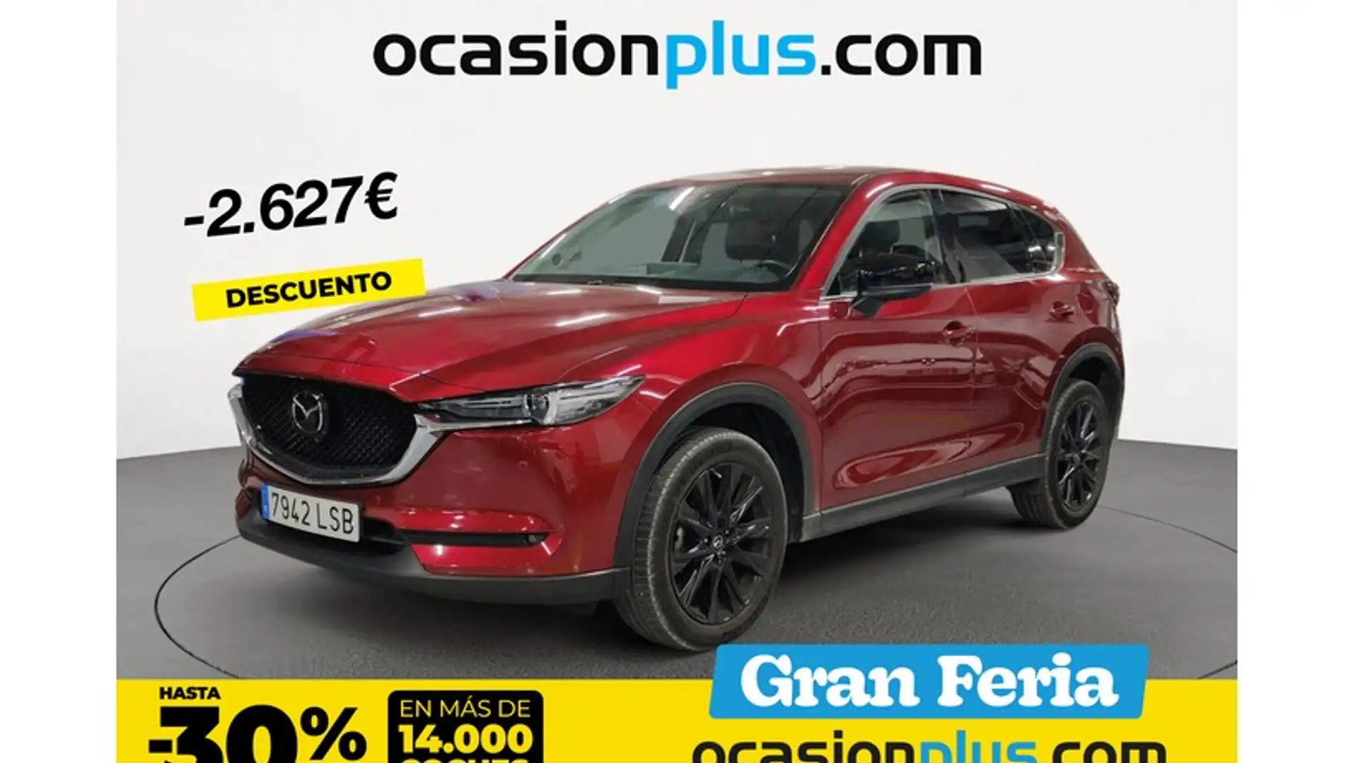 Mazda CX-5 2.5 Skyactiv-G Homura 2WD Aut. Rood - 1