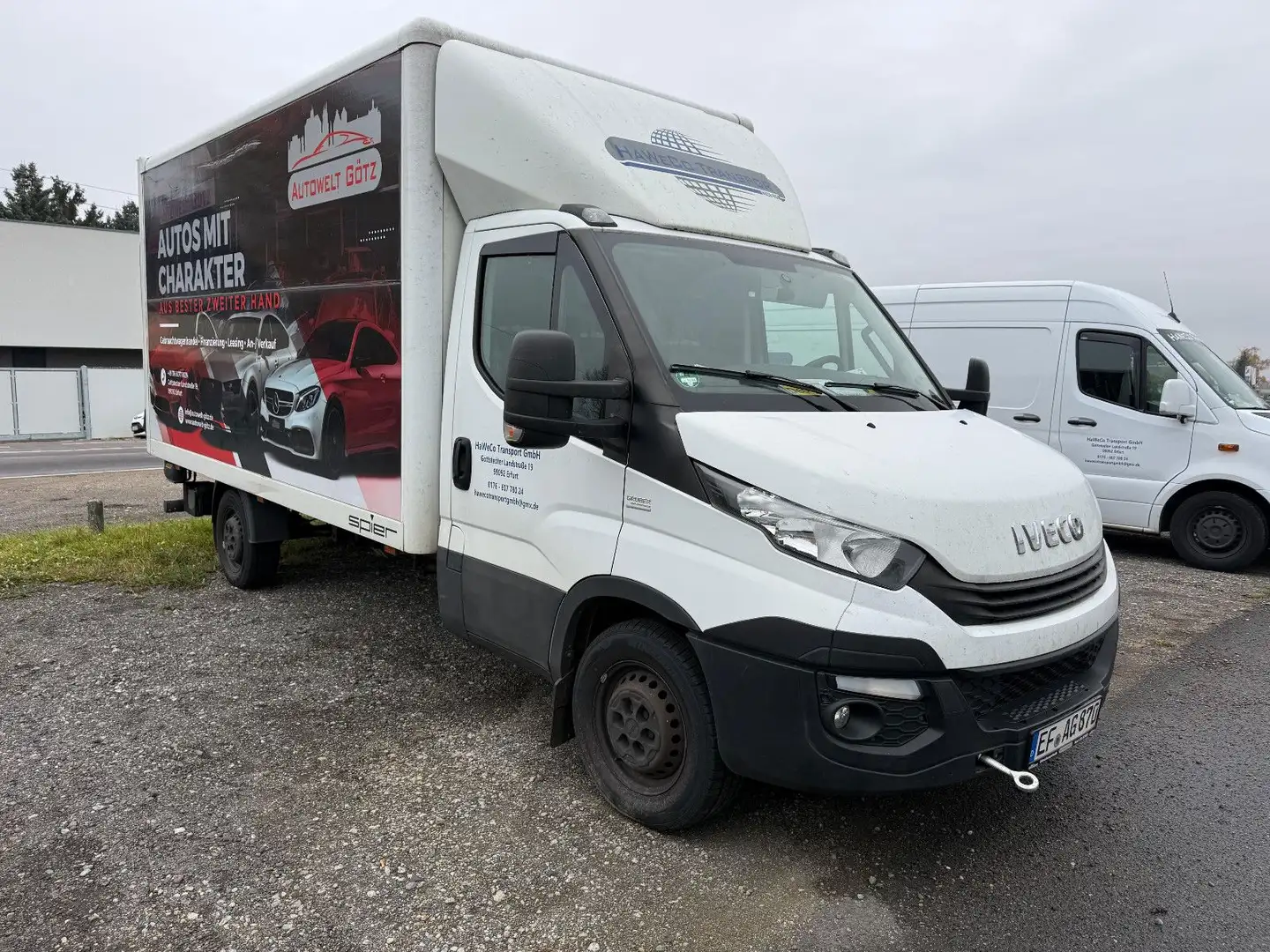 Iveco Daily 35S16 Koffer*LBW*Ladebordwand*MOTORSCHADEN Blanco - 2