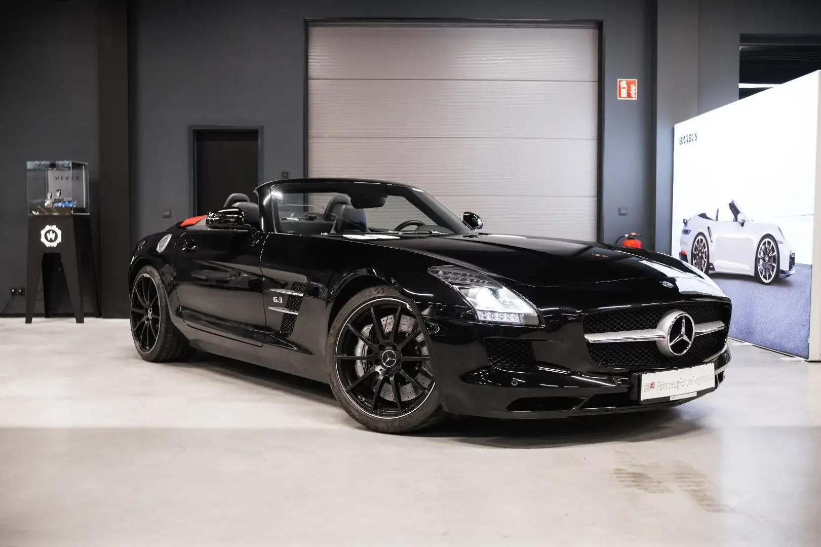 Mercedes-Benz SLS Roadster-Kamera-B&0-Memory-Paket Negro - 2