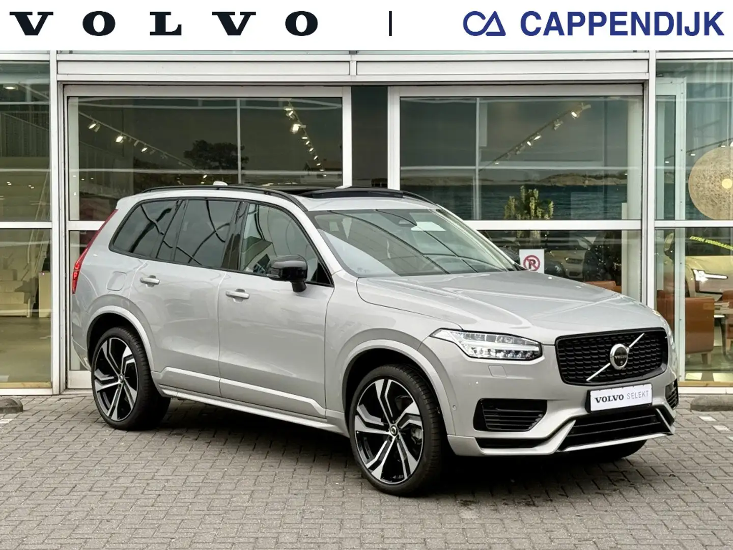 Volvo XC90 T8 455PK Recharge Ultra Dark| Adap.Cruise| Panodak Zilver - 1