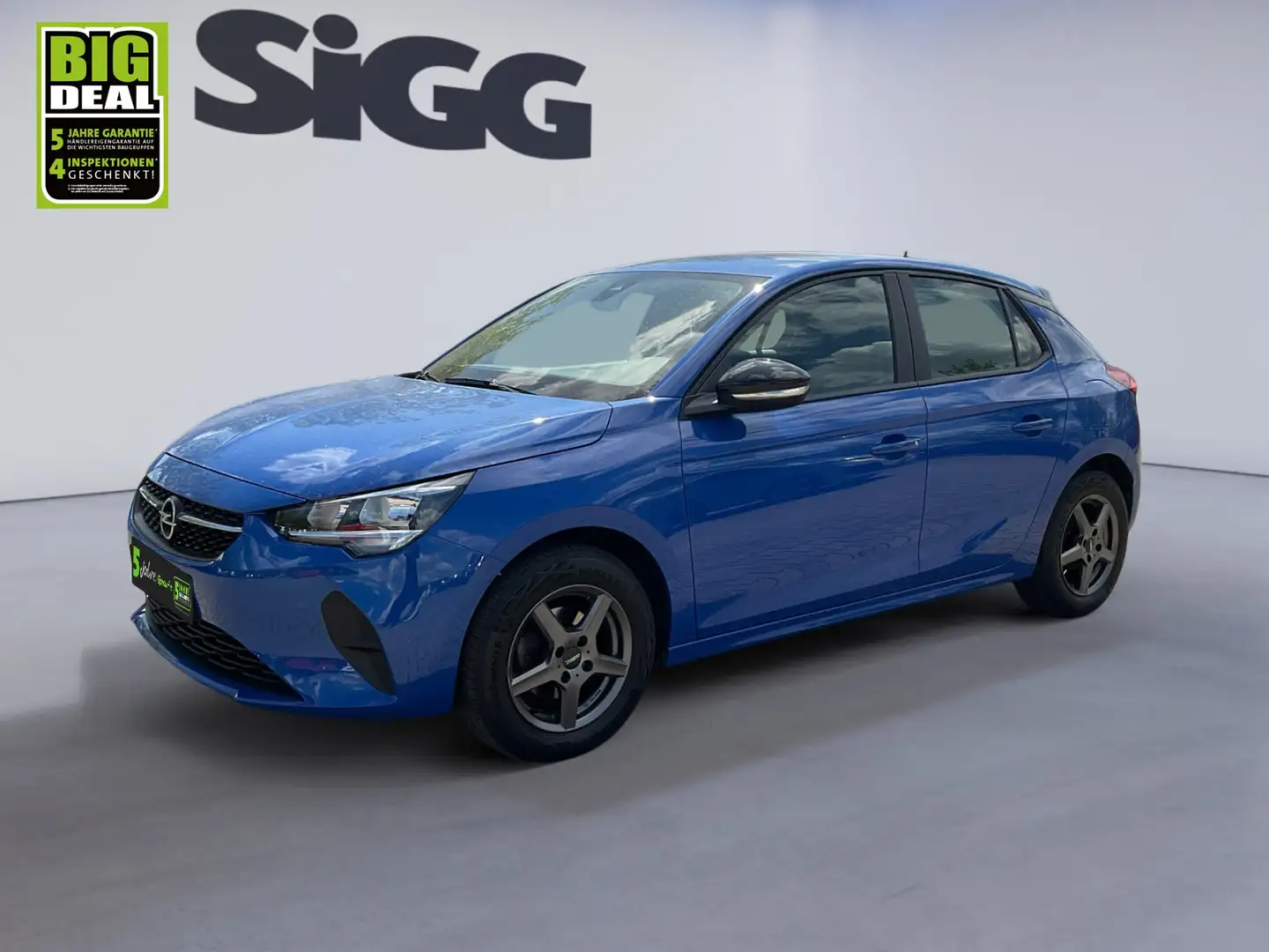 Opel Corsa 1.2 Edition Kamera Lenk & Sitzheizung PDC Blauw - 2