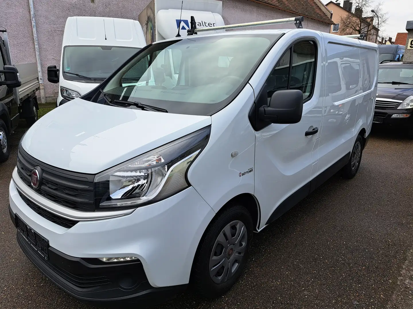 Fiat Talento L1H1 1,2t SX  Navi AHK Klima Sortimo Reg. Scheckh. Weiß - 2