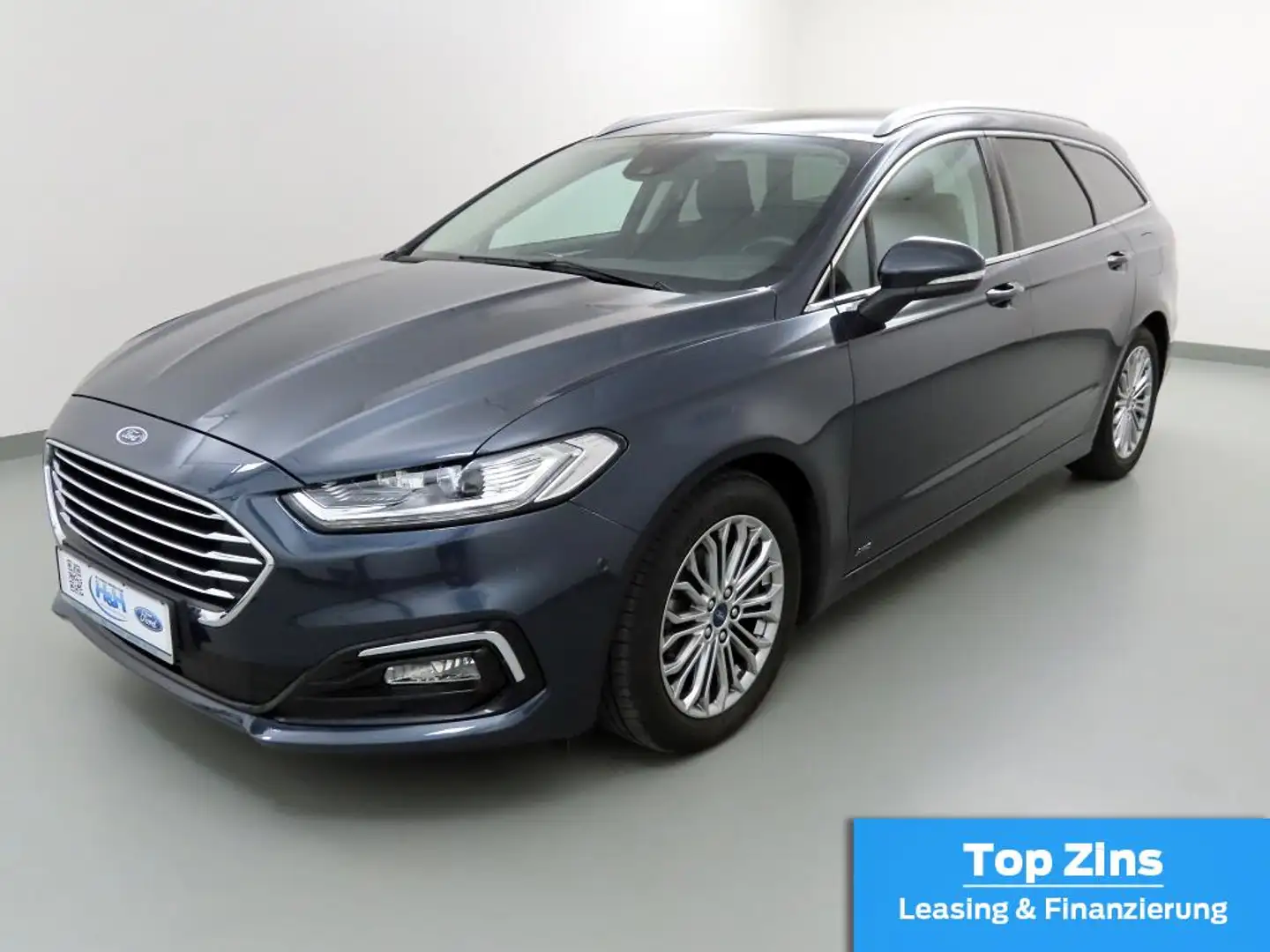 Ford Mondeo Turnier 2.0 Aut 4x4 Titanium LED+AHK Bleu - 2