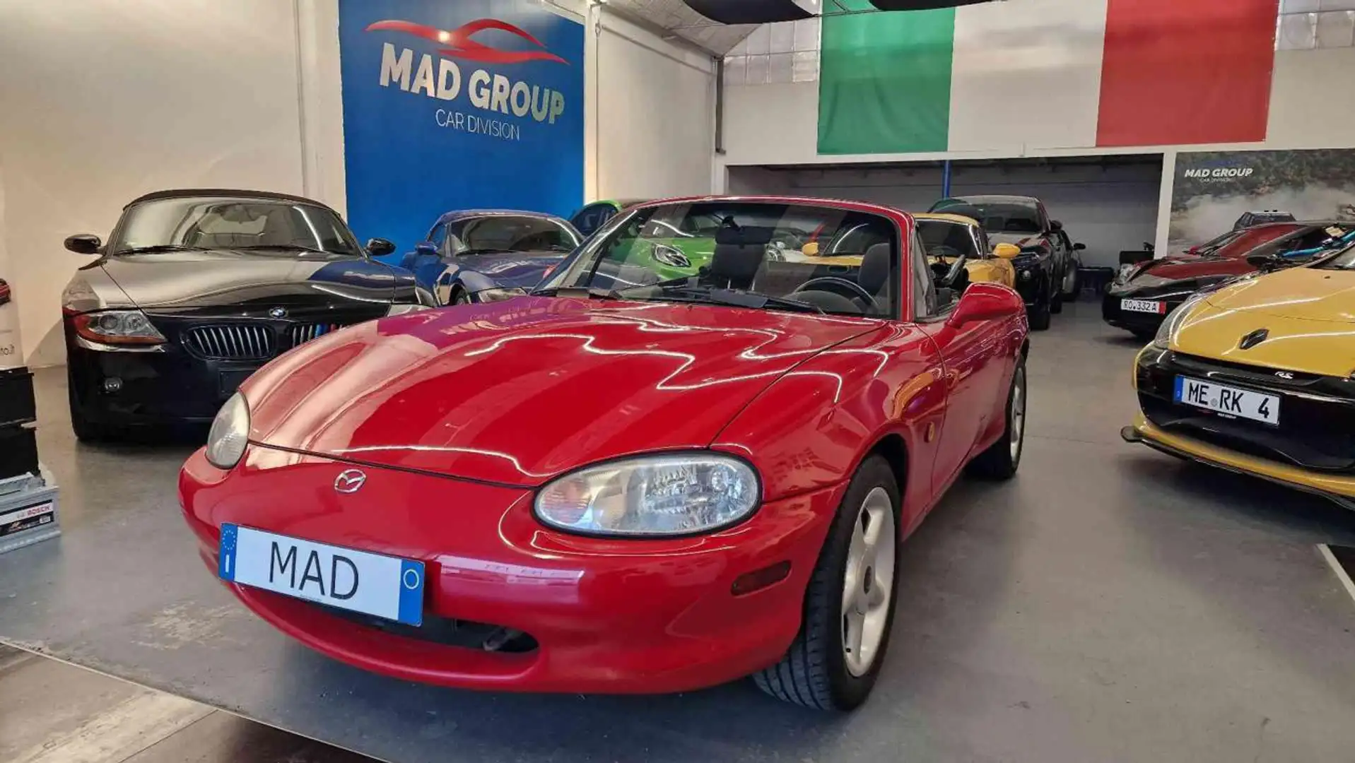Mazda MX-5 1.8i 16V cat 140CV!! UNICO PROPRIETARIO! Rosso - 1