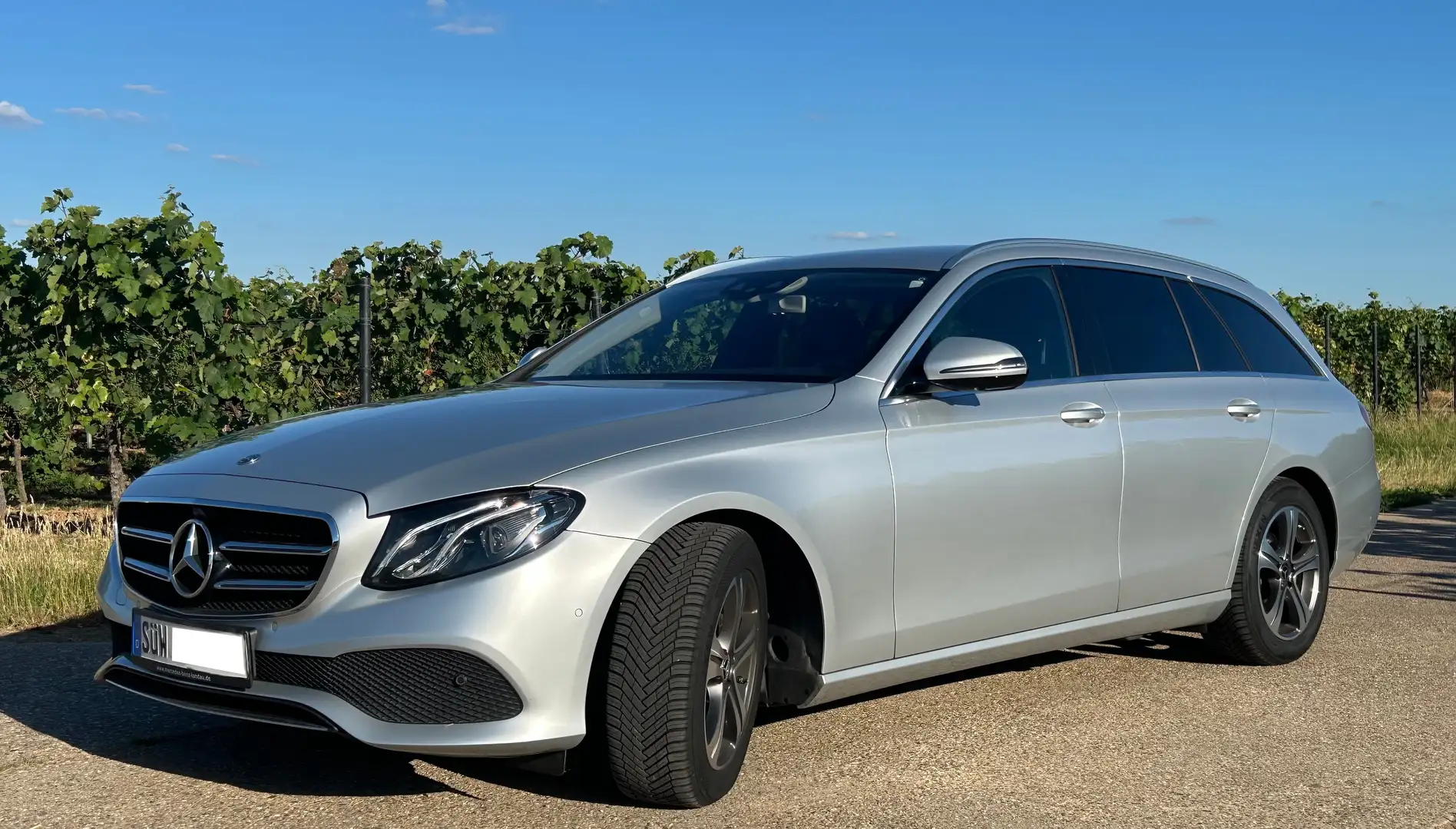 Mercedes-Benz E 200 E-Klasse T-Modell Diesel d T 9G-TRONIC Avantgarde Argento - 1