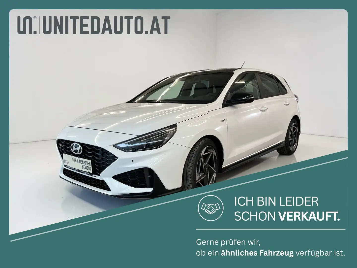 Hyundai i30 N-Line *Jubel-Barpreis*LED*Navi*Alcantara*el. Sitz Weiß - 1