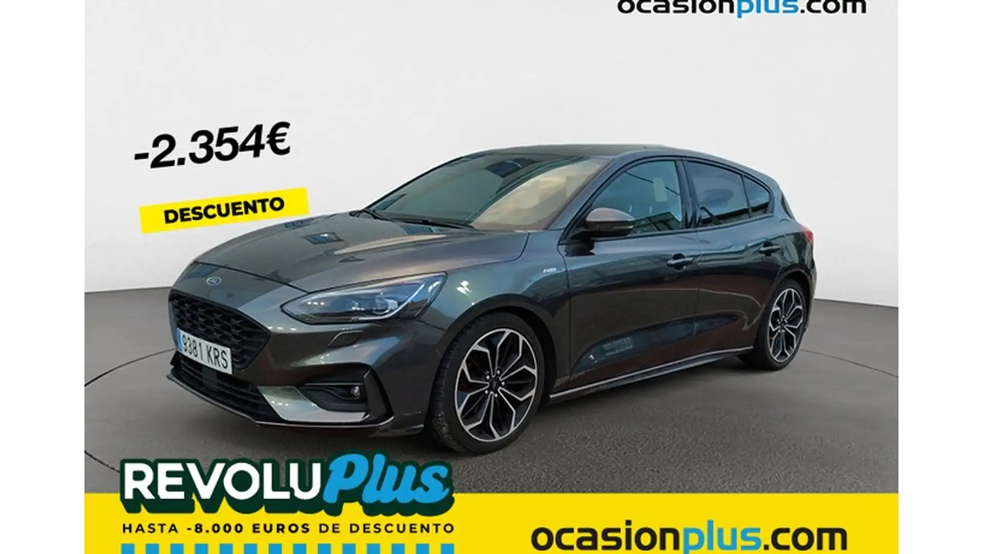 Ford Focus 1.5 Ecoboost ST Line Aut. 150 Gris - 1