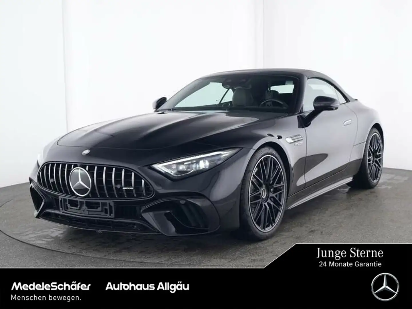 Mercedes-Benz SL 55 AMG SL 55 AMG 4M+ Carbon 21" D-Light HuD NAPPA NP202 Noir - 1