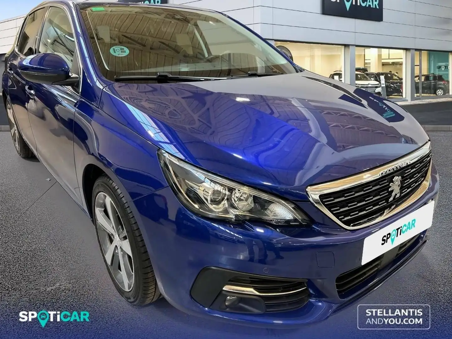 Peugeot 308 1.2 PureTech S&S Allure EAT8 130 Blauw - 1