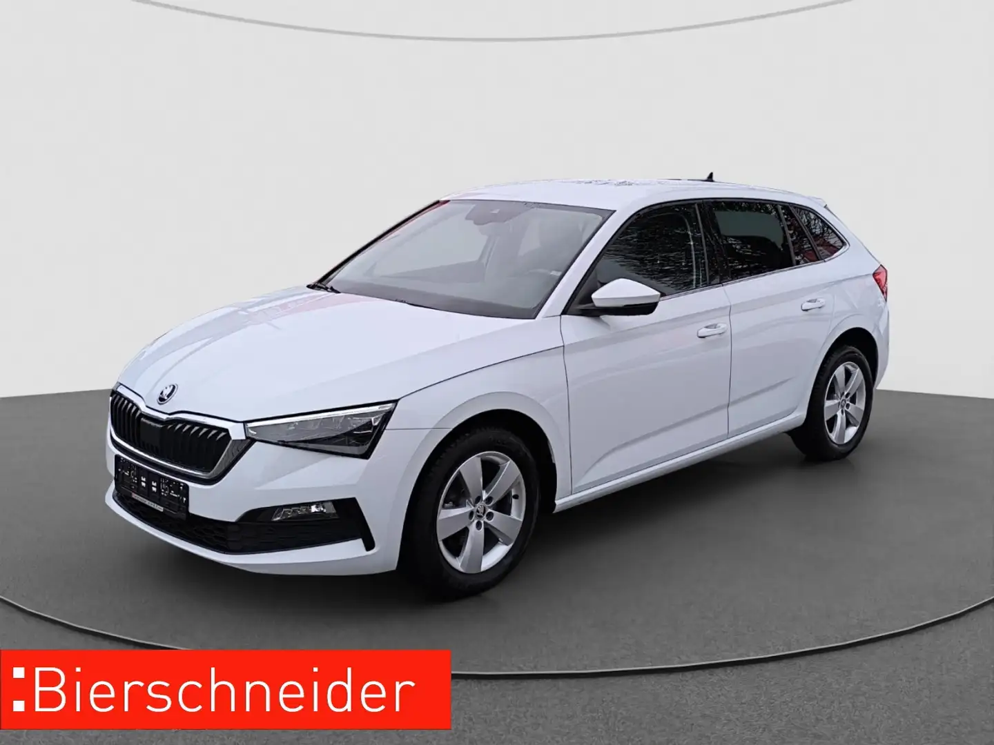 Skoda Scala 1.0 TSI DSG Style VOLL-LED NAVI PDC DAB+VIRT+LED+N Blanc - 1