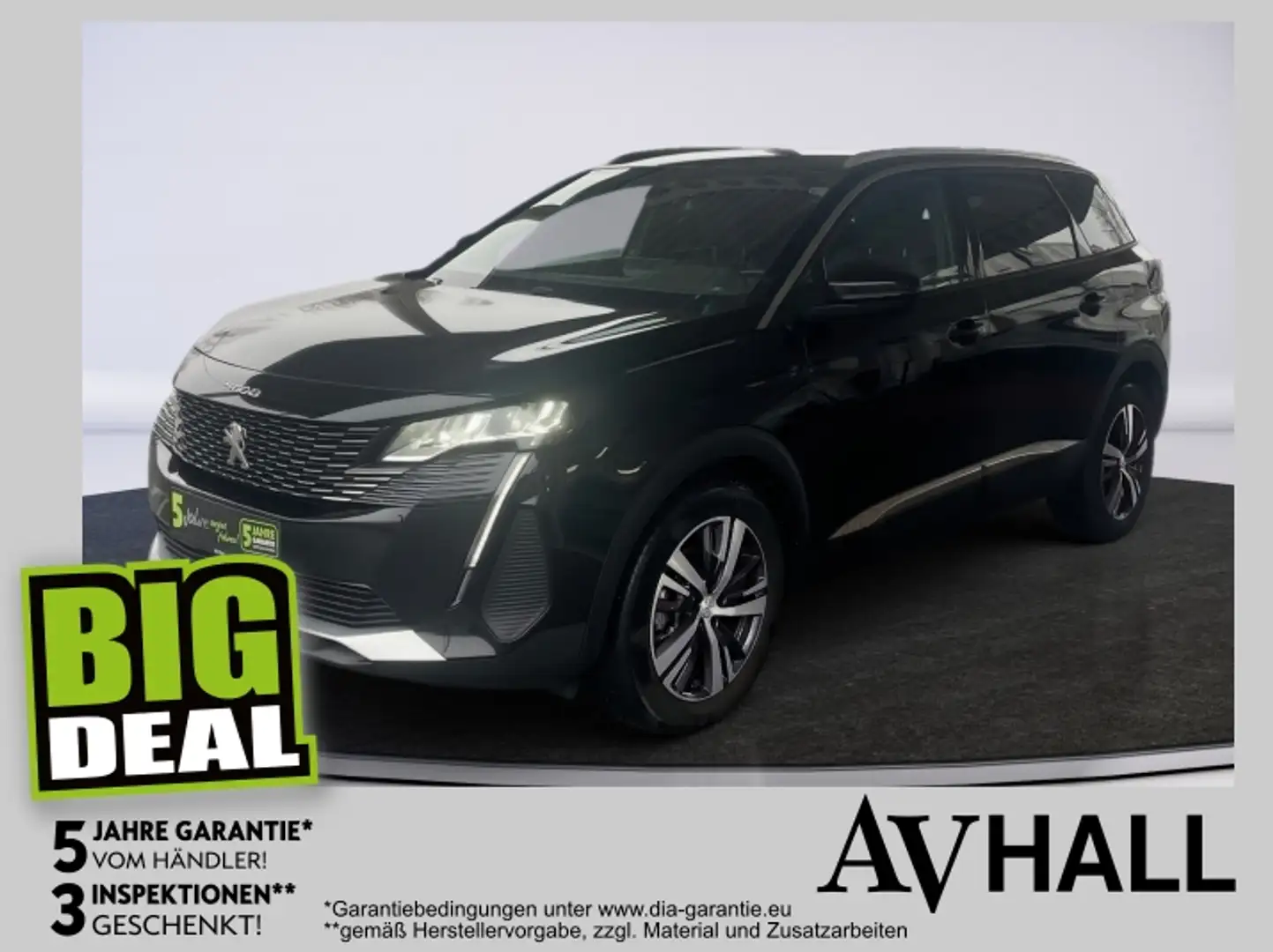 Peugeot 5008 Allure Pack 1.5 Automatik ** 7. Sitzer ** Zwart - 1